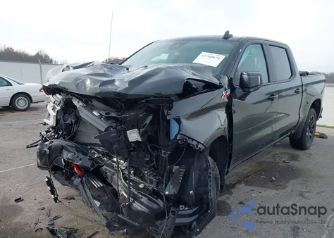 2025 Chevrolet Silverado 1500 4Wd Short Bed Lt Trail Boss from USA, damaged, VIN 3GCUKFED6SG336342